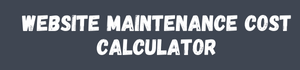 website maintenance cost calculator